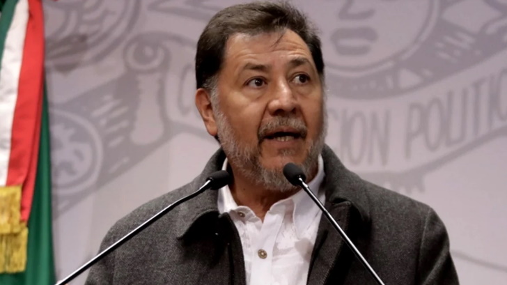 Exige Fernández Noroña al presidente que saque las manos del proceso en