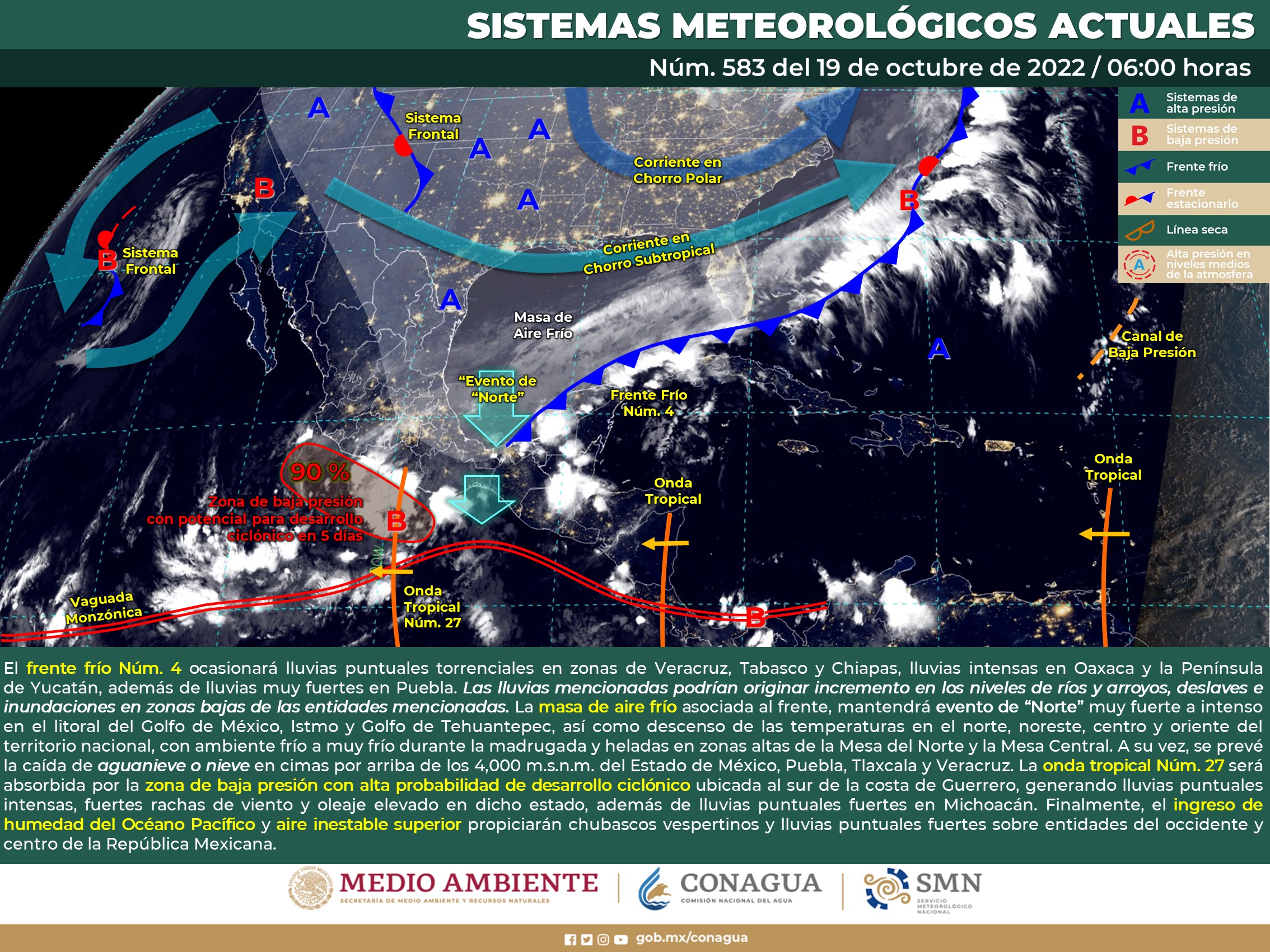 El Frente Fr O Se Extender Sobre El Sureste Del Pa S Enfoque Noticias