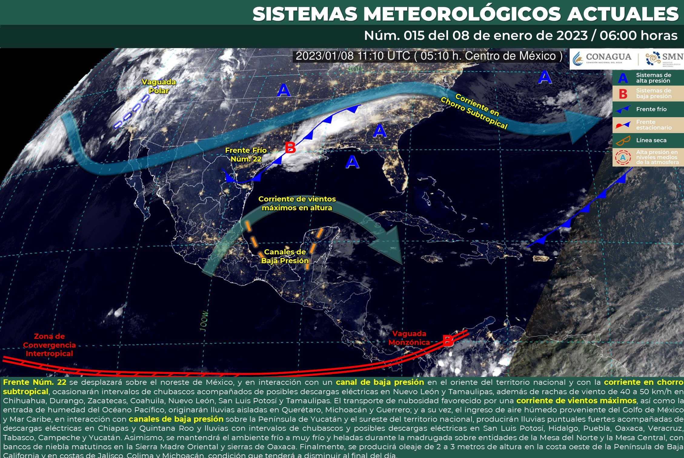 Para Este Domingo Se Esperan Lluvias Puntuales Y Fuertes Rachas De