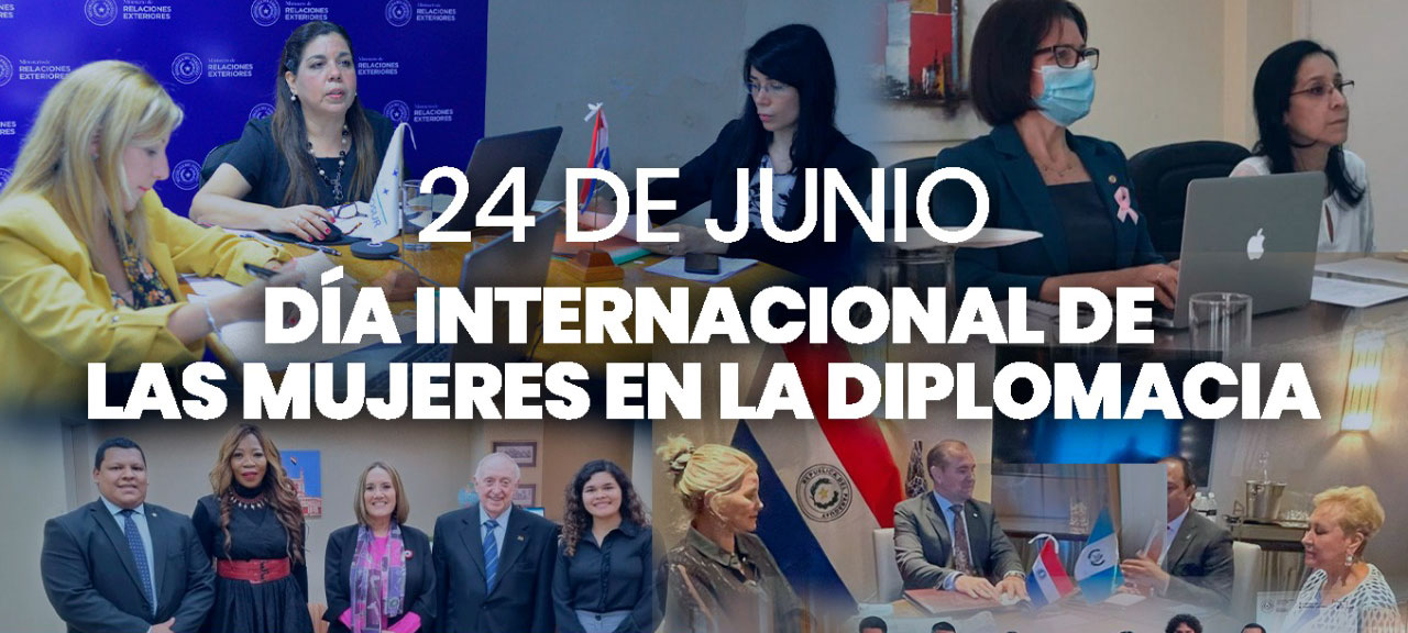 Hoy es el Día Internacional de las Mujeres en la Diplomacia Enfoque