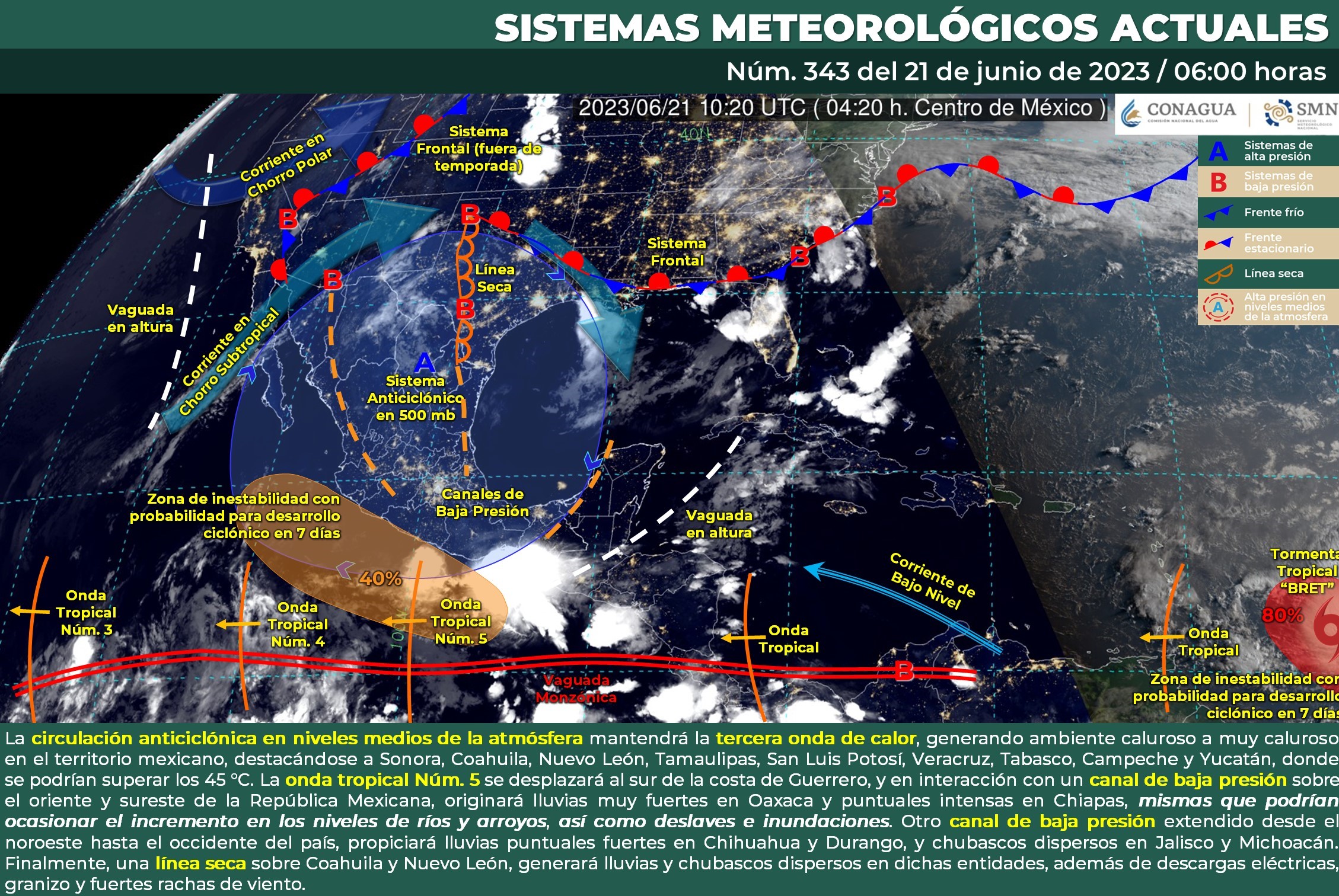 Regresan Las Lluvias Conagua Prev Precipitaciones En Estos Estados