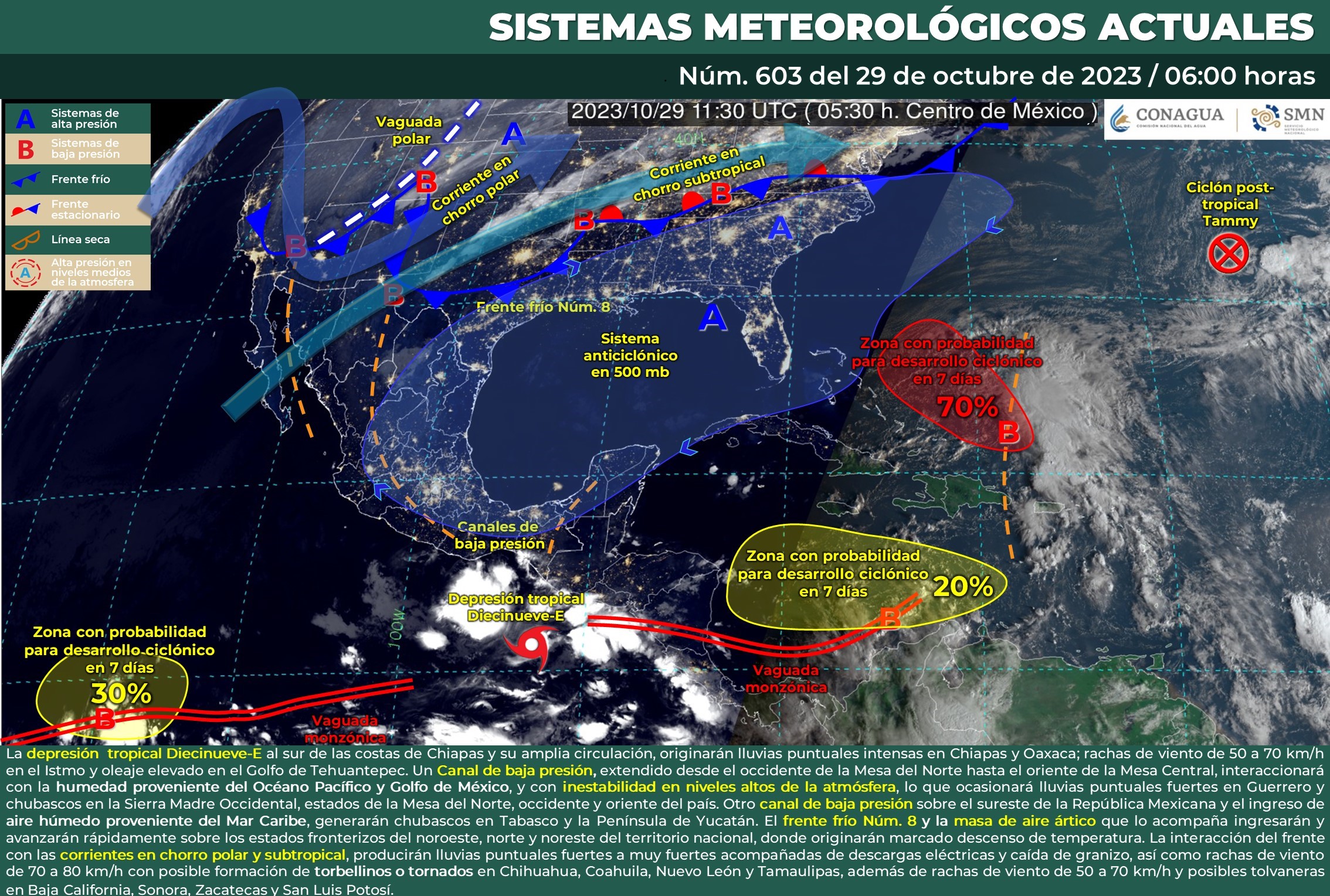 Se Prev N Lluvias Puntuales Intensas En Oaxaca Y Chiapas Y Muy Fuertes