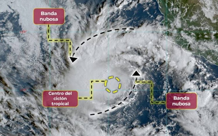 La Tormenta Lidia Se Intensifica En El Pac Fico De M Xico Con Lluvias