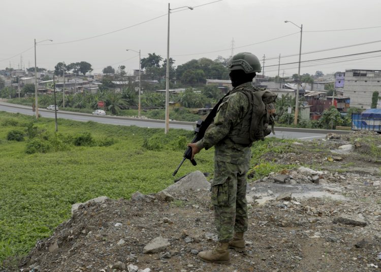 Más de 2 700 detenidos en Ecuador en 13 días de conflicto armado