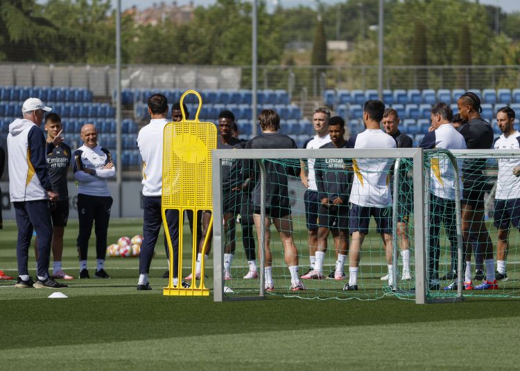 El Real Madrid Ya Se Prepara Para La Final De Champions