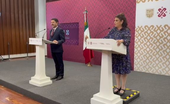 Clara Brugada y Martí Batres se reúnen para iniciar transición