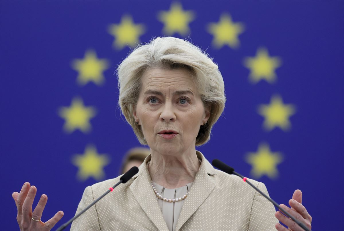 Ursula von der Leyen reelegida como presidenta de la Comisión Europea