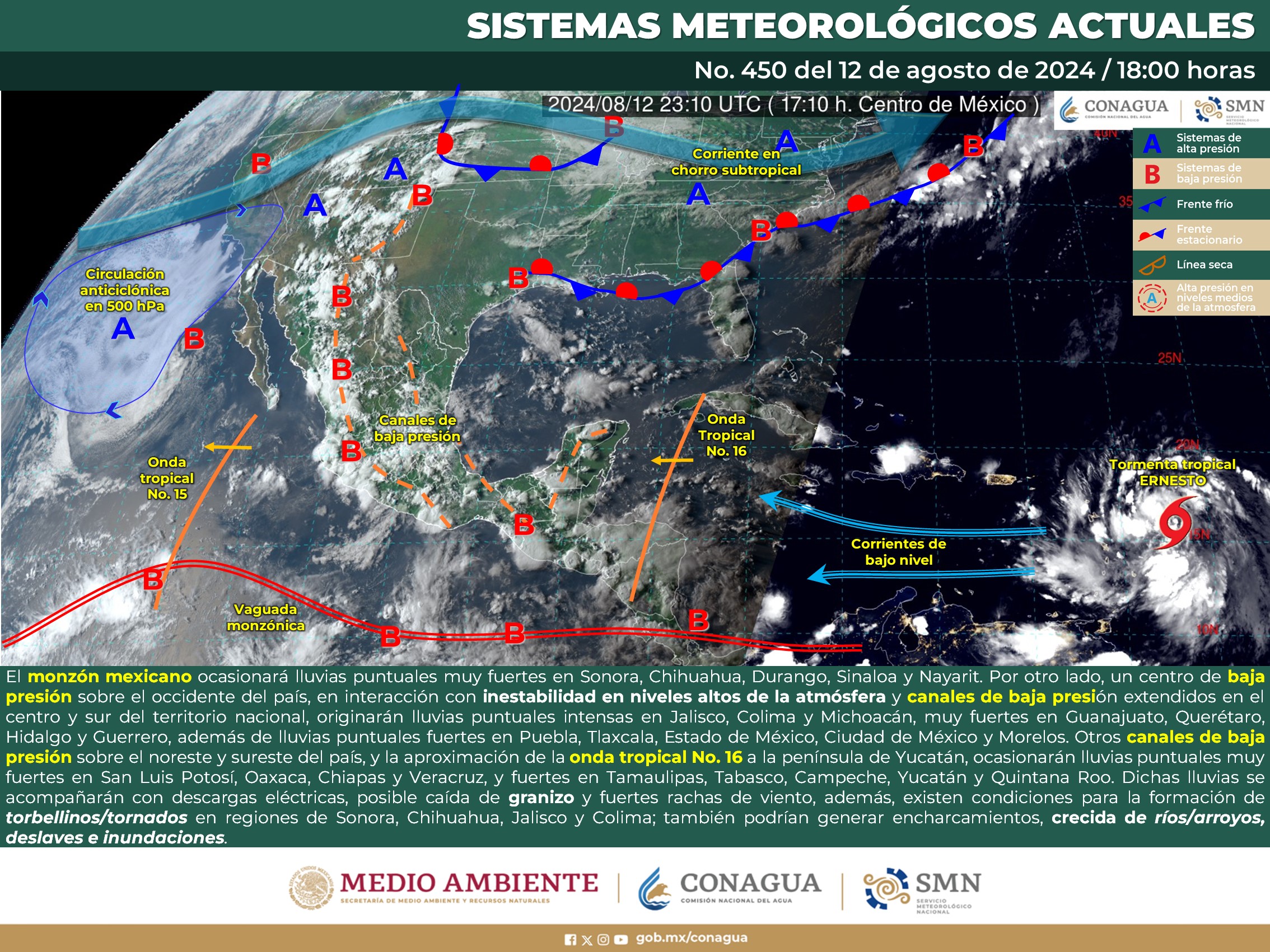 La Onda Tropical Generar Lluvias Intensas Enfoque Noticias