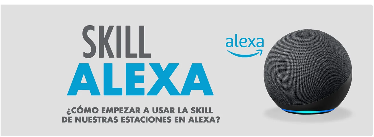 Skill Alexa — ¿cómo empezar a usar la skill de nuestras estaciones en Alexa?
