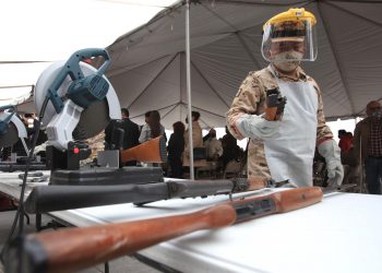 Comienza programa de canje de armas por dinero en la frontera