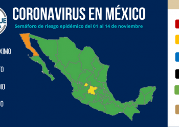 La Secretaría de Salud reporta 3 mil 614 contagios y 282 defunciones por COVID-19 en un día