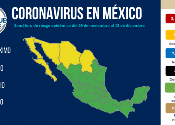 La Secretaría de Salud reporta 2 mil 956 contagios y 245 muertes por COVID-19 en un día
