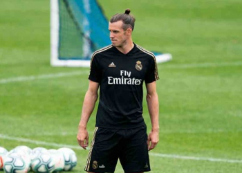 Gareth Bale vuelve a entrenar con el Real Madrid