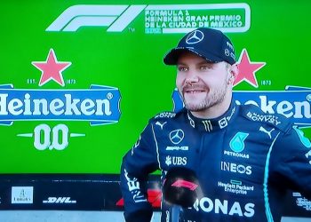 Valtteri Bottas se lleva la Pole Position del GP de México de F1. Checo Pérez largará en cuarto sitio