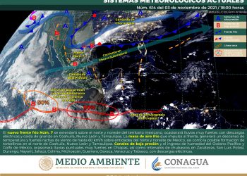 Una masa de aire frío provocará bajas temperaturas en el noreste, oriente y centro del país
