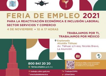 Se llevará a cabo la Feria del Empleo en Tláhuac, participarán 70 empresas: Rodríguez