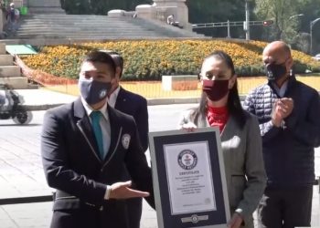 CDMX gana récord Guinness por ser la ciudad más conectada del mundo
