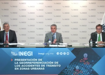 INEGI presenta plataforma de Georreferenciación de accidentes de tránsito en las zonas urbanas del país