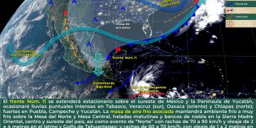 Se mantendrán las bajas temperaturas en el país