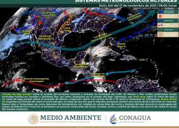 SMN prevé ambiente muy frío en zonas altas del norte, noreste, centro y oriente de México