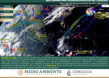 Un nuevo frente frío se aproximará al norte del país provocando descenso de temperaturas