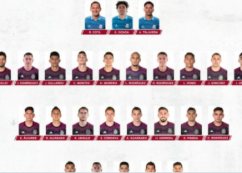Jiménez y Lozano encabezan convocatoria de selección mexicana para partidos ante EU y Canadá.