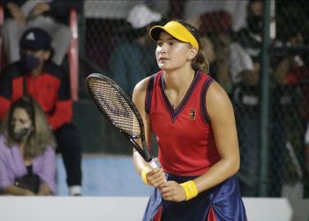 La tenista Victoria Jiménez, quiere bicampeonato en Mundial de Yucatán