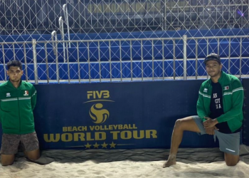 Voleibolistas mexicanos inician actividad en Tour Mundial de Playa en Brasil