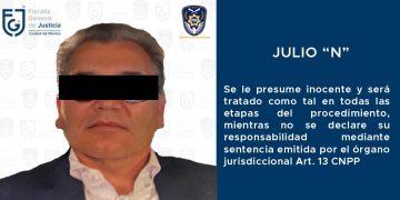 Vinculan a proceso a Julio César “N” ex servidor público: FGJCDMX