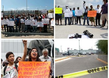 La violencia contra la prensa se mantiene inalterable en México
