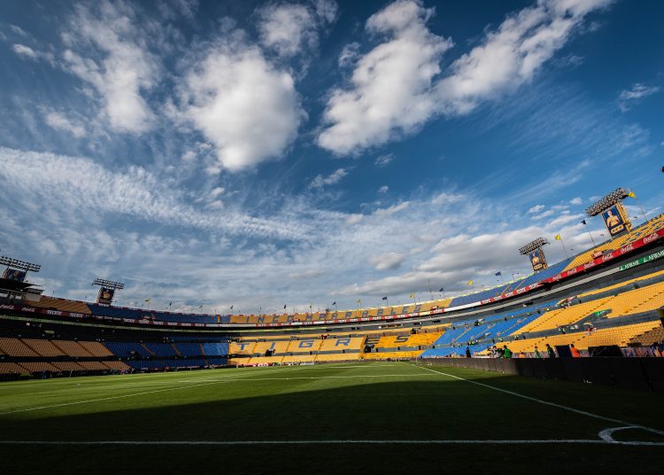 General View Stadium during the game Tigres UANL vs Santos, corresponding to the Quarterfinals second leg match of the Torneo Apertura Grita Mexico A21 of the Liga BBVA MX, at Universitario Stadium, on November 28, 2021.



Vista General del Estadio durante el partido Tigres UANL vs Santos, correspondiente al partido de Vuelta de Cuartos de Final del Torneo Apertura Grita Mexico A21 de la Liga BBVA MX, en el Estadio Universitario, el 28 de noviembre de 2021.