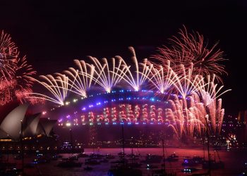 Nueva Zelanda y Australia celebran la llegada del 2022