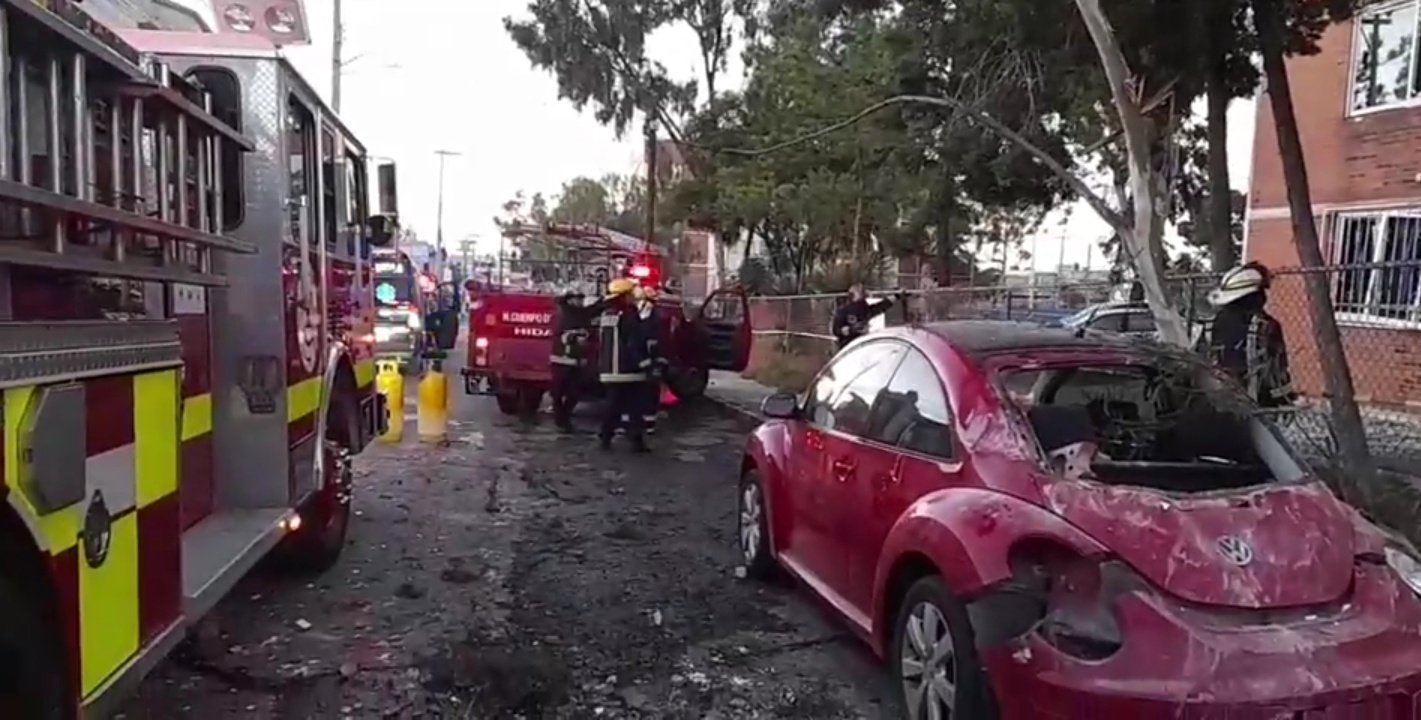 Se Registra Explosión Por Acumulación De Gas En Pachuca - Enfoque Noticias