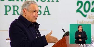 El presidente López Obrador augura un mejor 2022