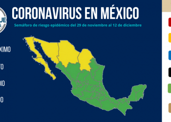 Baja California y CDMX los estados con más casos activos de COVID-19