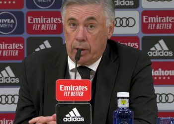 Estoy contento porque jugamos un gran partido: Ancelotti
