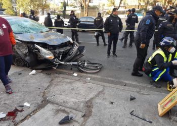 Automovilista en estado de ebriedad arrolla a ciclistas que se dirigían a la Basílica