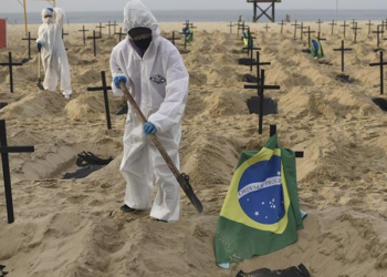 Brasil supera las 618 mil muertes