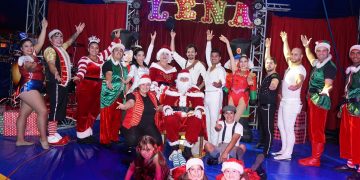 Una tarde de circo, el regalo navideño de 126 menores llegados solos a Estados Unidos