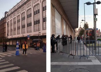 Cortes a la circulación en inmediaciones del Zócalo