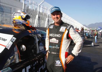 Goeters cierra temporada 2021 de Nascar México en Puebla