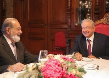 López Obrador se reúne con Carlos Slim