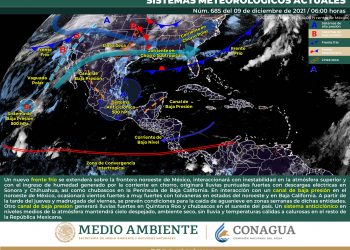 Prevén lluvias en Sonora y Chihuahua; chubascos en BC