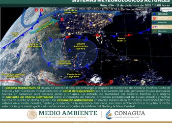 Nuevo frente frío provocará caída de nieve en la sierra de BC