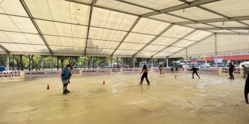 Alcaldía Coyoacán instala pista de hielo gratuita