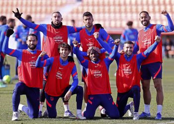 Luis Suárez repite trabajo y está listo para el derbi