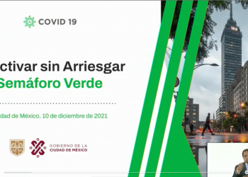 CDMX en semáforo verde; continuará aplicación de dosis de refuerzo a mayores de 60