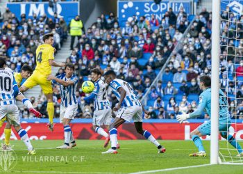 Villareal vence 3-1 a la Real Sociedad en la Liga de España