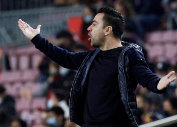 Xavi se desespera