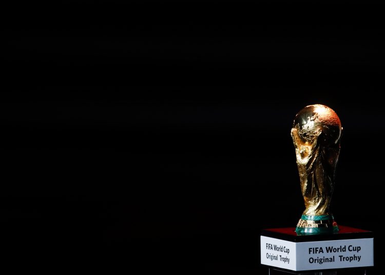 Photo during the Final-Draw for the 2018 FIFA World Cup Russia, in the city of Moscow.

Foto durante el Sorteo de la Copa Mundial de la FIFA Rusia 2018, en la ciudad de Moscu, en la foto: Trofeo de la COpa del Mundo


01/12/2017/MEXSPORT/Eric Alonso.